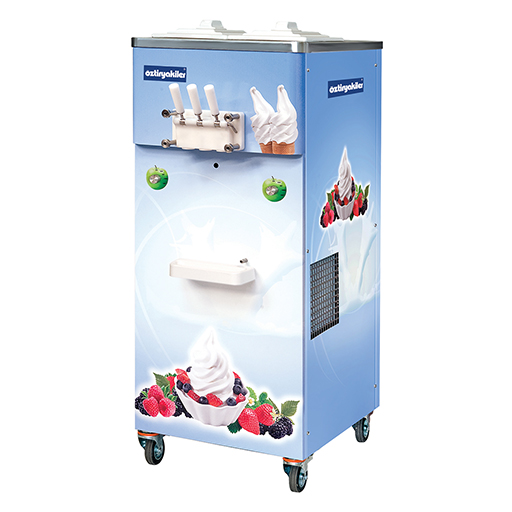 Dondurma Ve Frozen Yoğurt Makinesi Set Üstü